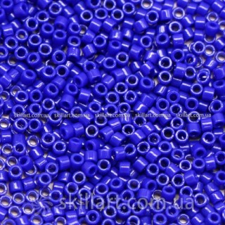 Бисер DB-726 Miyuki Delica Beads 11/0 (натуральный, синий яркий)